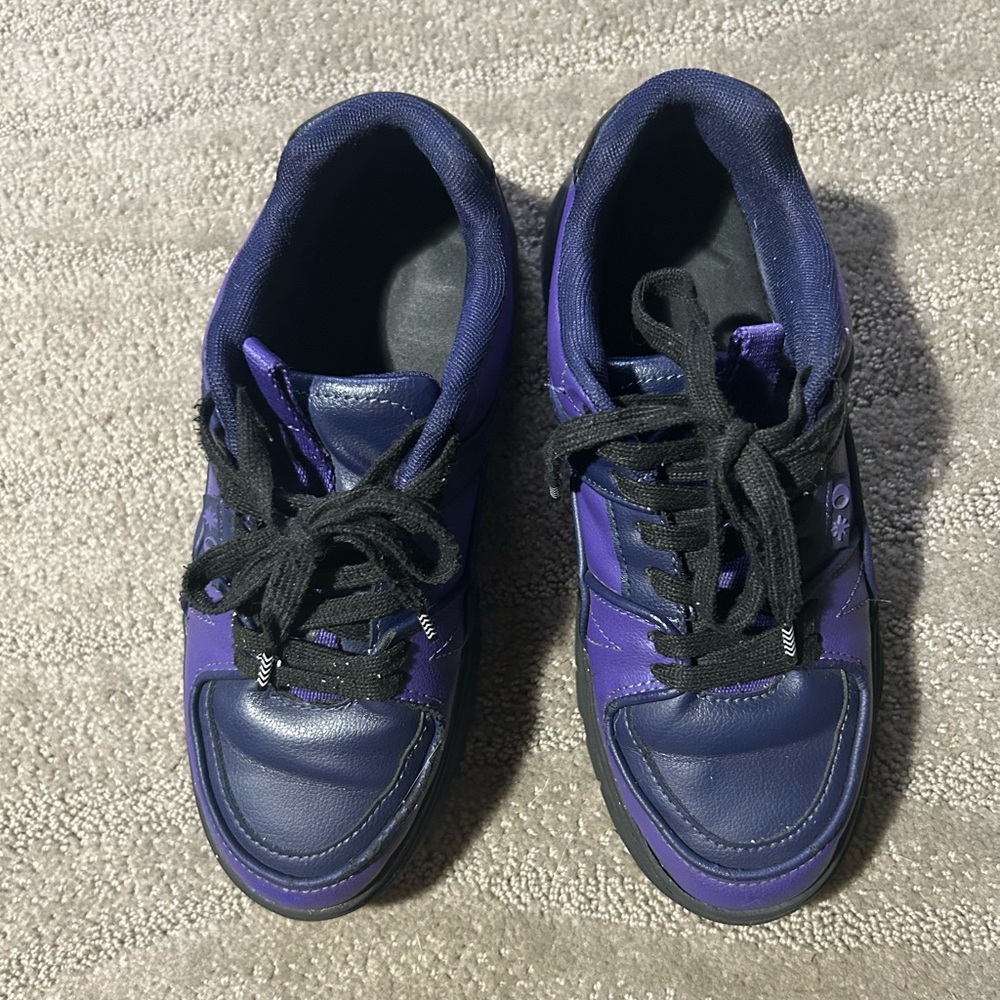 ZARA Wednesday Nevermore Chunky Purple and Black Sneakers | EU 36 (9.0 inches) - Picture 4 of 8